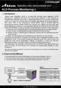 ALD Process Monitoring - 1